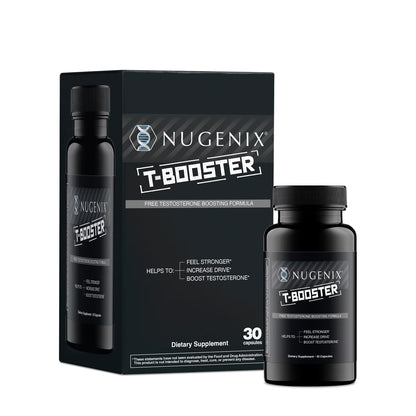 Nugenix Free Testosterone Booster for Men, 30 Count