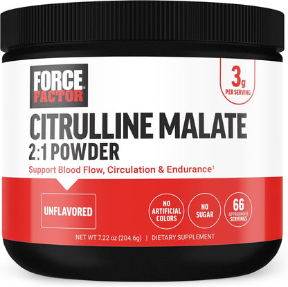 Citrulline Malate 2:1, L Citrulline Supplement for Men