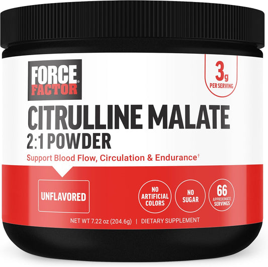 Citrulline Malate 2:1, L Citrulline Supplement for Men