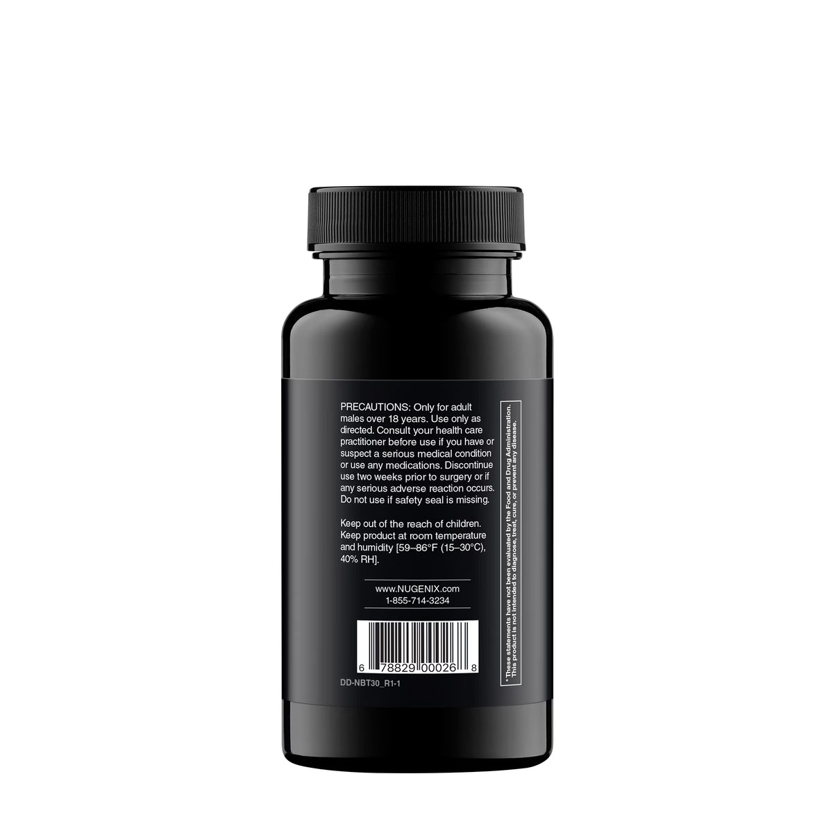 Nugenix Free Testosterone Booster for Men, 30 Count