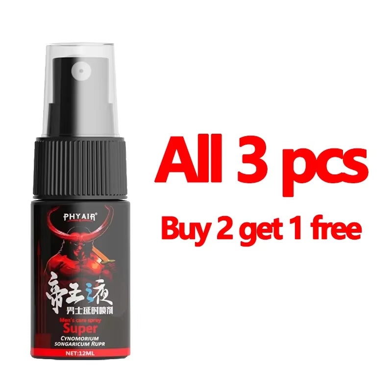 Male Sex Spray Man Long Lasting 60 Minutes without Ejaculation Spray for Men Premature Ejaculation Fast Erecting Adult Product