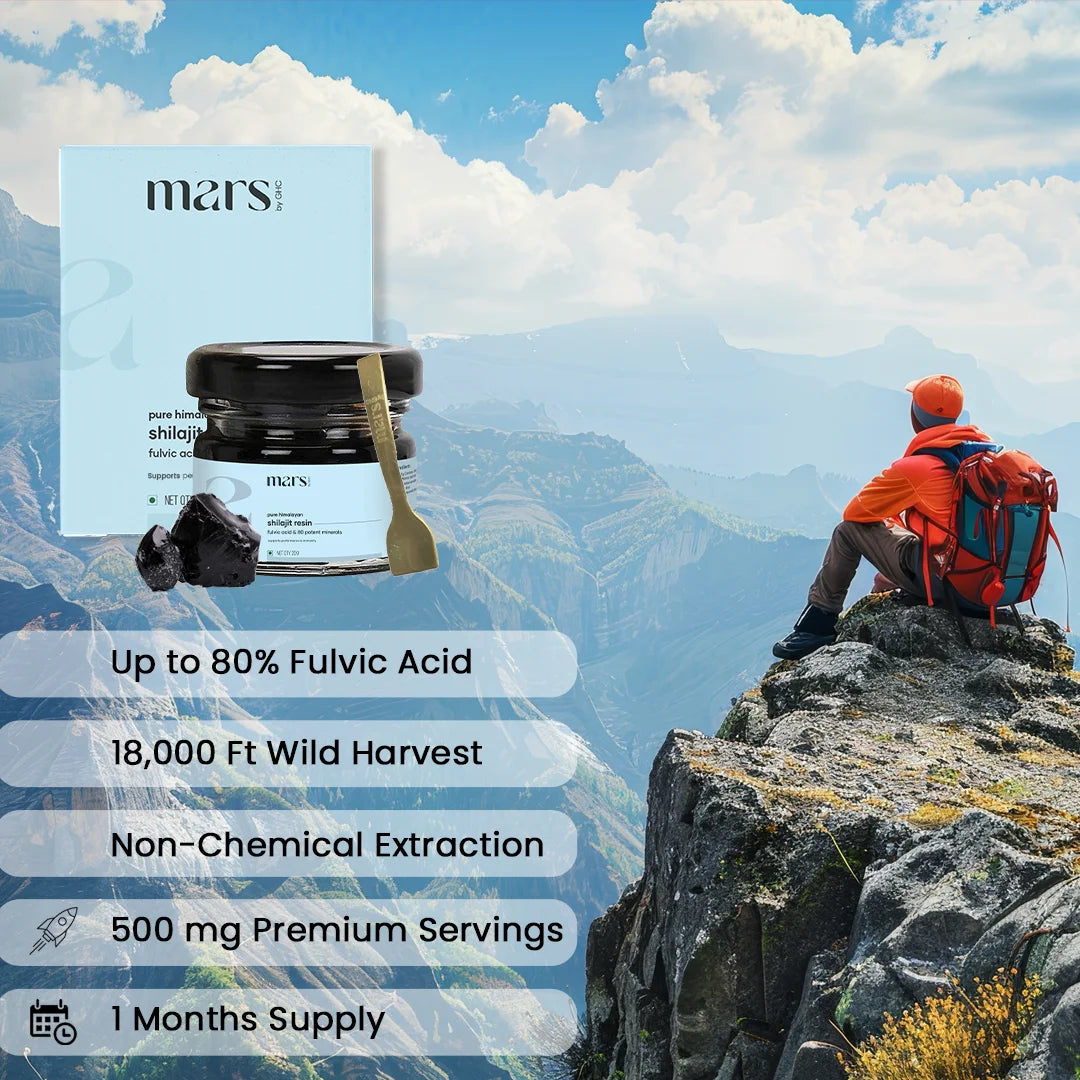 Mars by GHC Himalayan Shilajit Resin, 20G